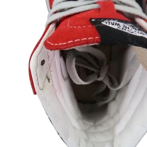 Vans Shoes Womens 5.5 Sneakers Sk8 Hi Skateboarding Suede Canvas Lace Up Casual - Picture 8 of 14